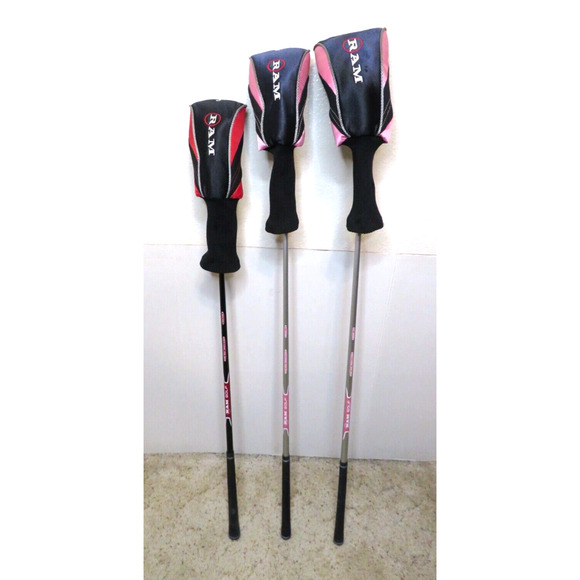 RAM Cubik Drivers 1 / 3 / 3-Hybrid Ladies & Mid Firm Flex High Launch + 3 Covers - Picture 11 of 16